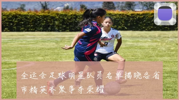 全运会足球明星队员名单揭晓各省市精英齐聚争夺荣耀